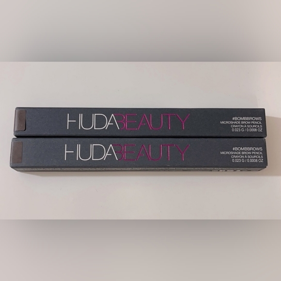 2X Huda Beauty Bomb Brows shade #7 Black Brown - Picture 3 of 4